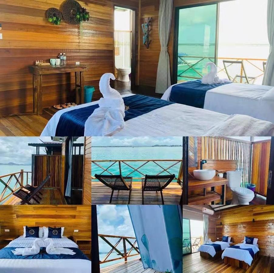Hotel Seacoral Water Chalet Semporna Exterior foto